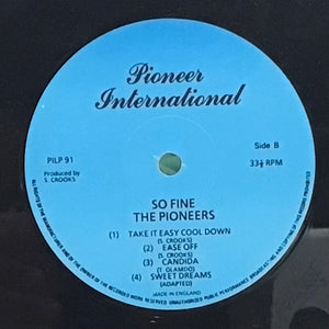 The Pioneers – So Fine