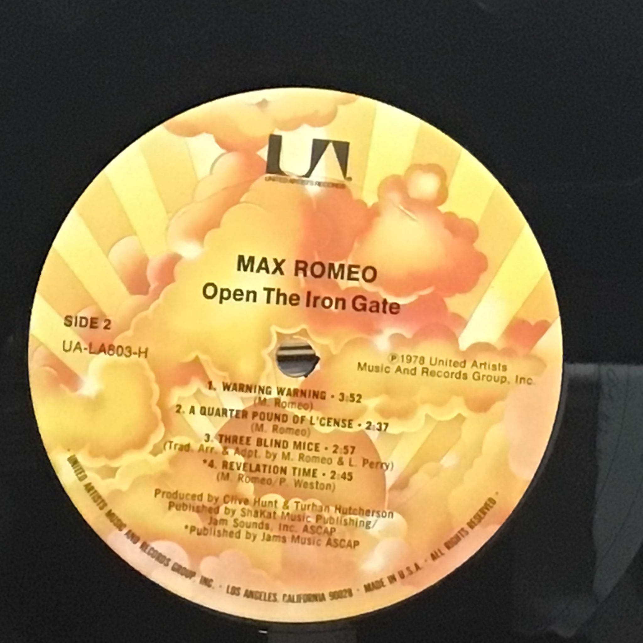 Max Romeo – Open The Iron Gate – YLC-RECORDS