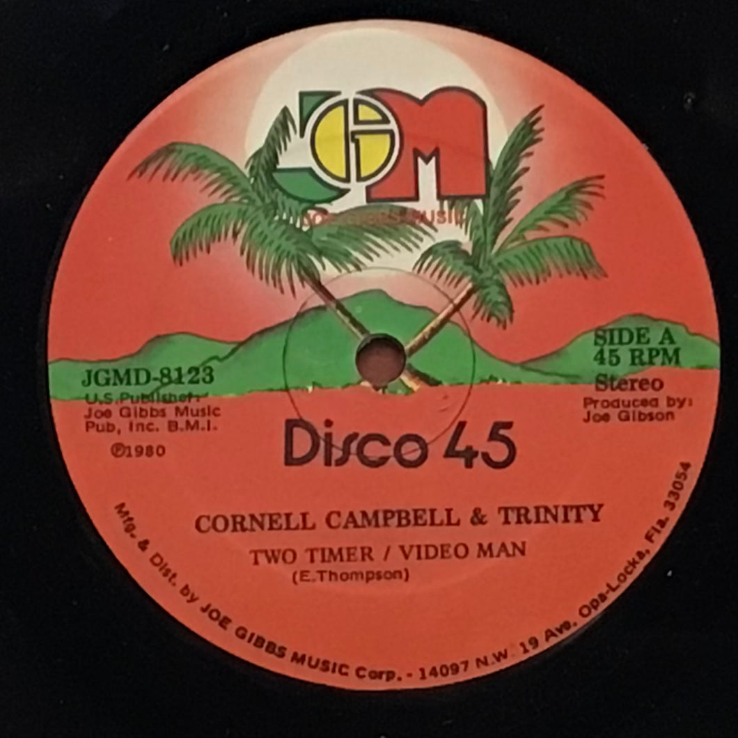 Cornell Campbell & Trinity – Two Timer / Video Man