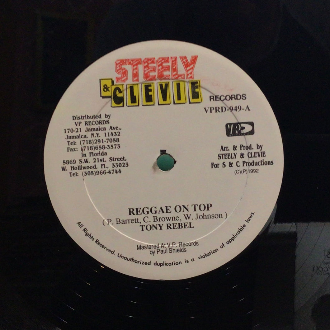 Tony Rebel – Reggae On Top