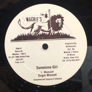 Sugar Minnott / Jah Batta – Sometime Girl