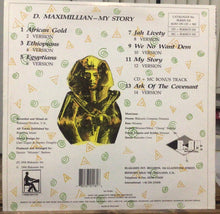 Cargar imagen en el visor de la galería, D. Maximillian – My Story
