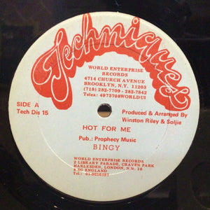 Reuben 'Bingie General' Dixon - Hot For Me