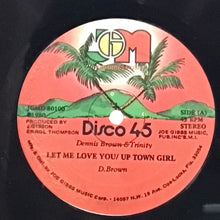 Cargar imagen en el visor de la galería, Dennis Brown &amp; Trinity – Let Me Love You / Uptown Girl
